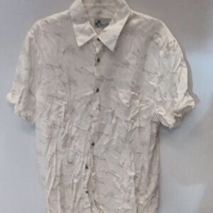 Ol8vwr & Burke Size XL Men's White Button-Up Shirt (SKU 624)